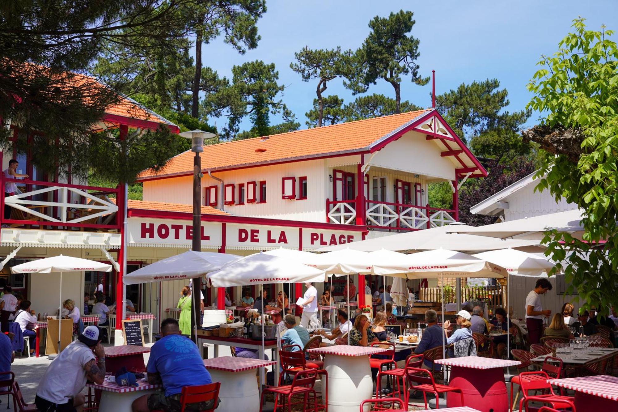 Hotel De La Plage Lège-Cap-Ferret Eksteriør bilde